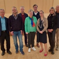 Werner Hofer, Marco Linder, Wilhelm Winkler, Ulrike Ortner, Herbert Weichselbraun, Birgit Volgger, Sabine Bodner und Klaus Saiger