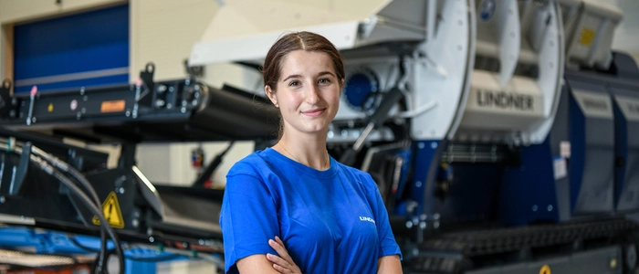Franziska Hartlieb hat sich für einen technischen Beruf entschieden