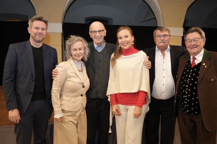 Florian Eisner, Angelica Ladurner, Hellmuth Drewes, Julia Malischnig, Karl-Heinz Bukovnik und Günther Aiglsperger 