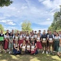 Eine Gruppe Schüler