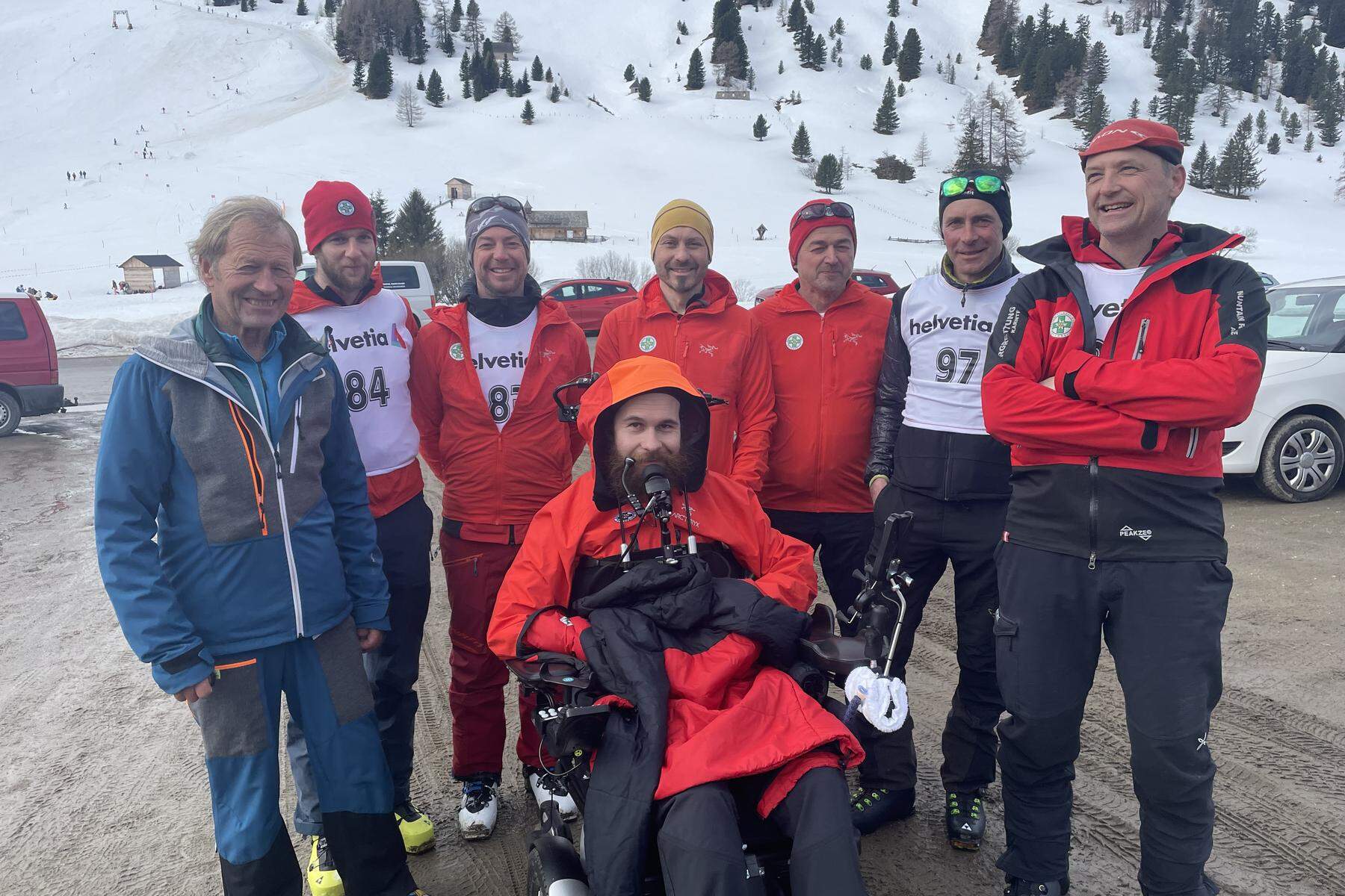 Charity-Tourenlauf: Bergretter sammelten Spenden für Gilbert Kohlhuber