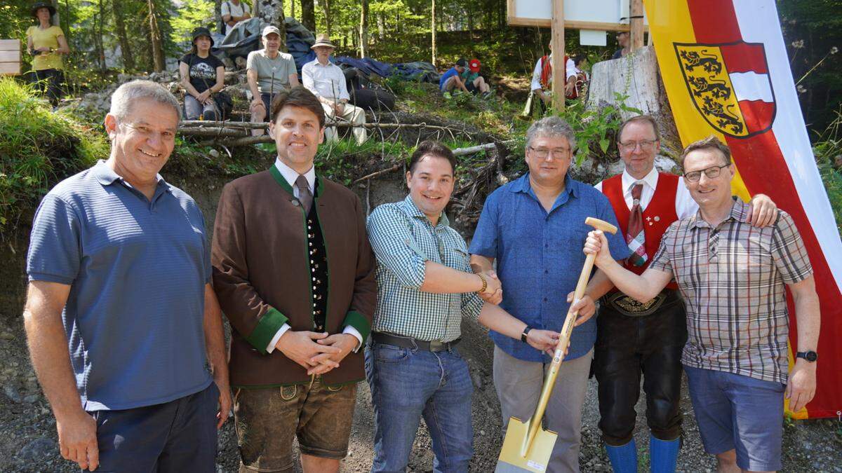 Hansjörg Mandler, Heinrich Orsini-Rosenberg, Philipp Schober, Manfred Dullnig, Peter Sommer und Michael Maier