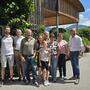 Jonas Senfter, Konrad Kreuzer, Hannes, Ulrike und Wendelin Senfter, Martin Diemling,  Helga Brunschmid, Karin Huber und Josef Hechenberger 