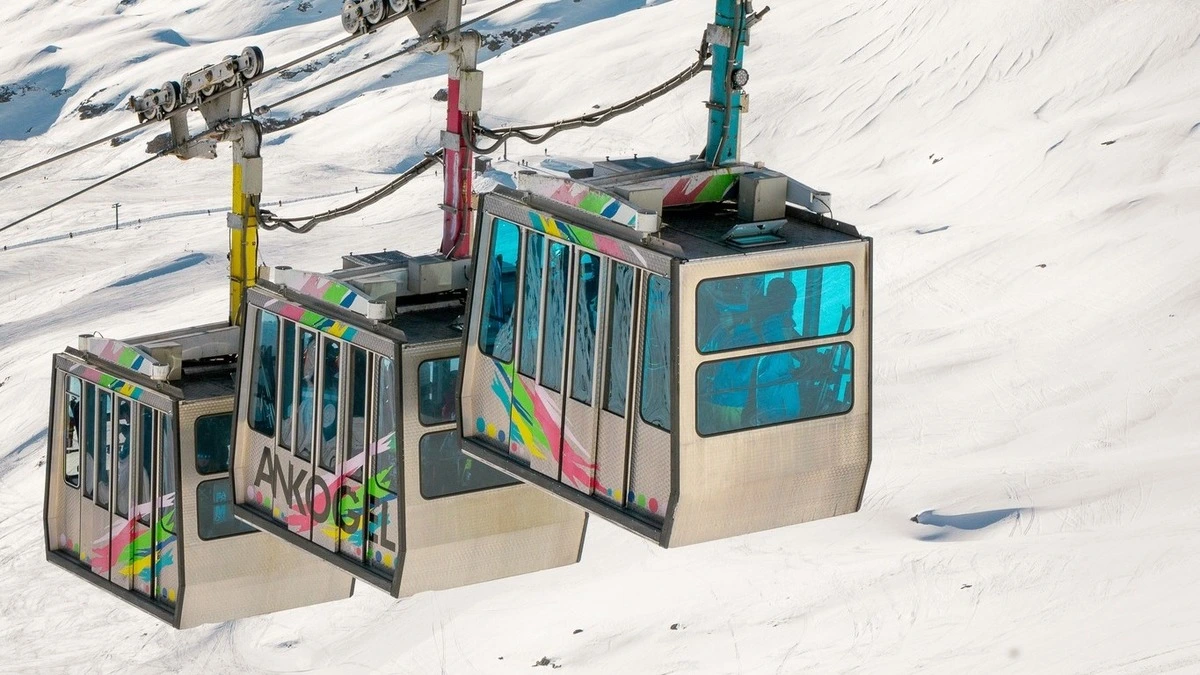 Die Bergbahn auf den Ankogel ist derzeit außer Betrieb