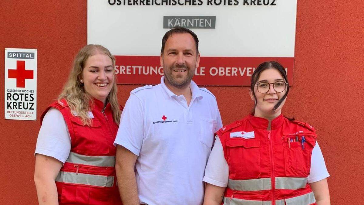 Die neue Ortsstellenleitung besteht aus Stefanie Striednig, Mirko Pristavec und Magdalena Wech