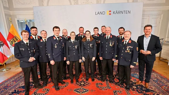 Für ihren Einsatz wurden die Oberkärntner Feuerwehren geehrt