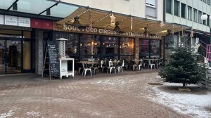 Ein Restaurant von außen | Sechs Jahre befand sich das Restaurant „Juicy Lucy“ am Neuen Platz