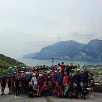 60 Schüler erreichten nach drei Etappen den Gardasee