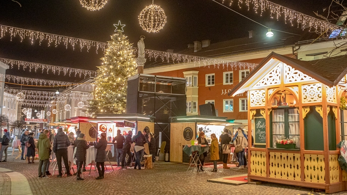 Der Dreikönigsmarkt ist ein beliebter Treffpunkt