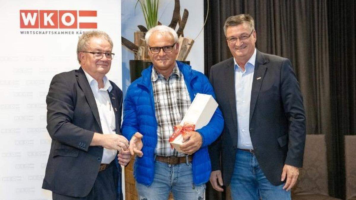 Hannes Kandolf, Diethelm Wendling und Jürgen Mandl