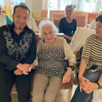 Die Bewohner des Pflegeheims St. Stefan und ihre Angehörigen erfreuten sich an dem musikalischen Nachmittag