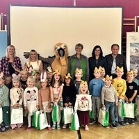 Die Kinder freuen sich über die neugewonnenen Eindrücke