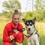 Lisa Sophie Höhenwarter und Husky Sammy