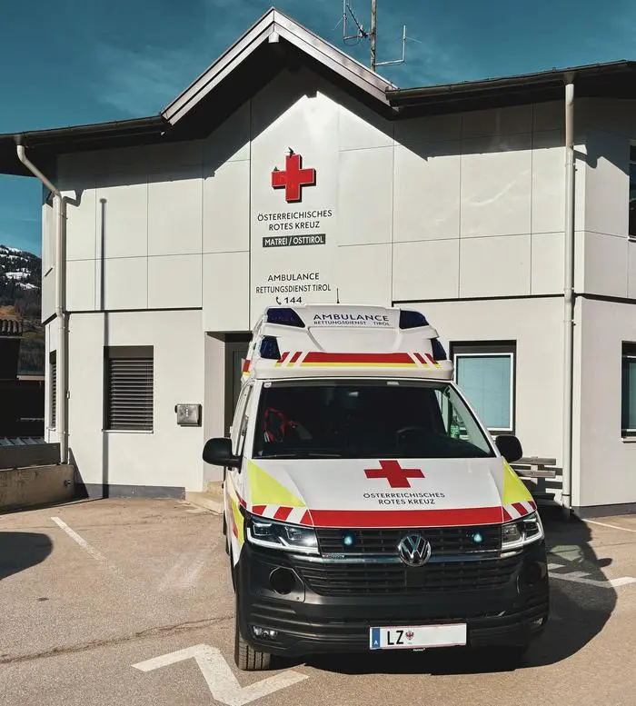 Das neue Rettungsfahrzeug der Ortsrettungsstelle