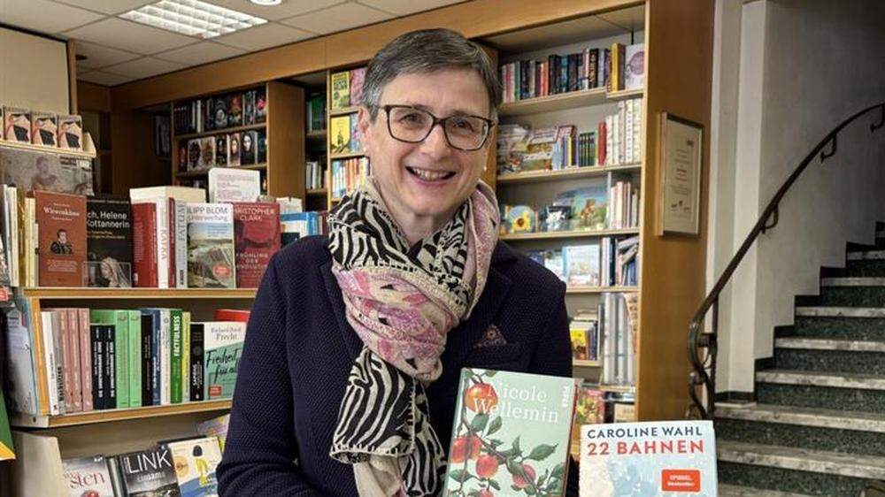 Seit vielen Jahren leitet Barbara Kreiner die Buchhandlung Nest am Hauptplatz in Spittal