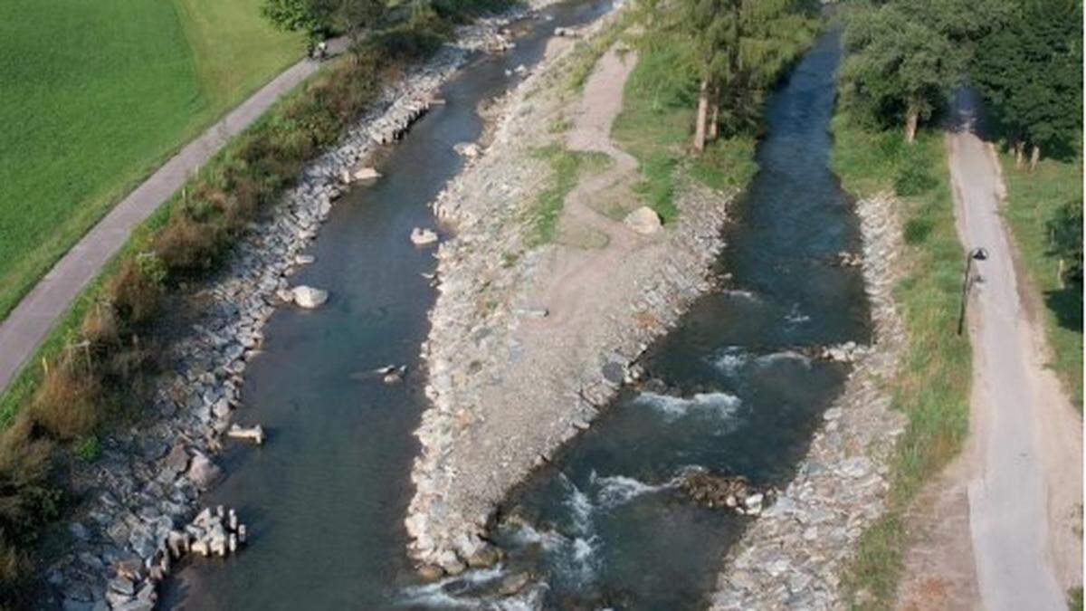 11,6 Millionen Euro wurden in den Hochwasserschutz an der Drau in Heinfels und Sillian investiert