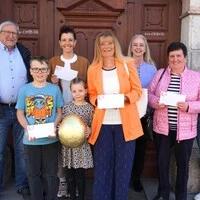 Robert Geiger (Obmann vom City Ring Lienz), Daniel Senfter (Lienz), Stephanie Auer (Debant), Samira Senfter (Lienz), Rosmarie Fritz (Lienz), Iris Rampitsch (Stadtmarketing Lienz), Antonia Jud (Lienz, übernommen für Daniela Jud) und Cornelia Buchacher (Dölsach)