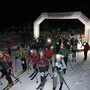 Skitourengeher bei einem Start | Die Strecke hinter dem Kofl hinauf zur Dolomitenhütte wurde mit Tourenskiern gemeistert