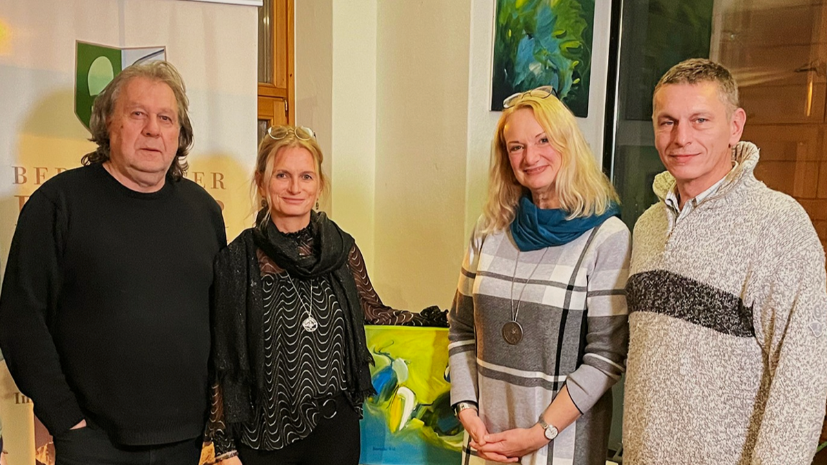 Alfred Woschitz, Christa Raich, Karin Herzele und Ingo Ortner