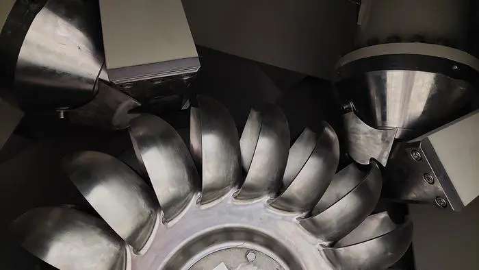 Auch für die Turbinen hieß es „Wasser Marsch“