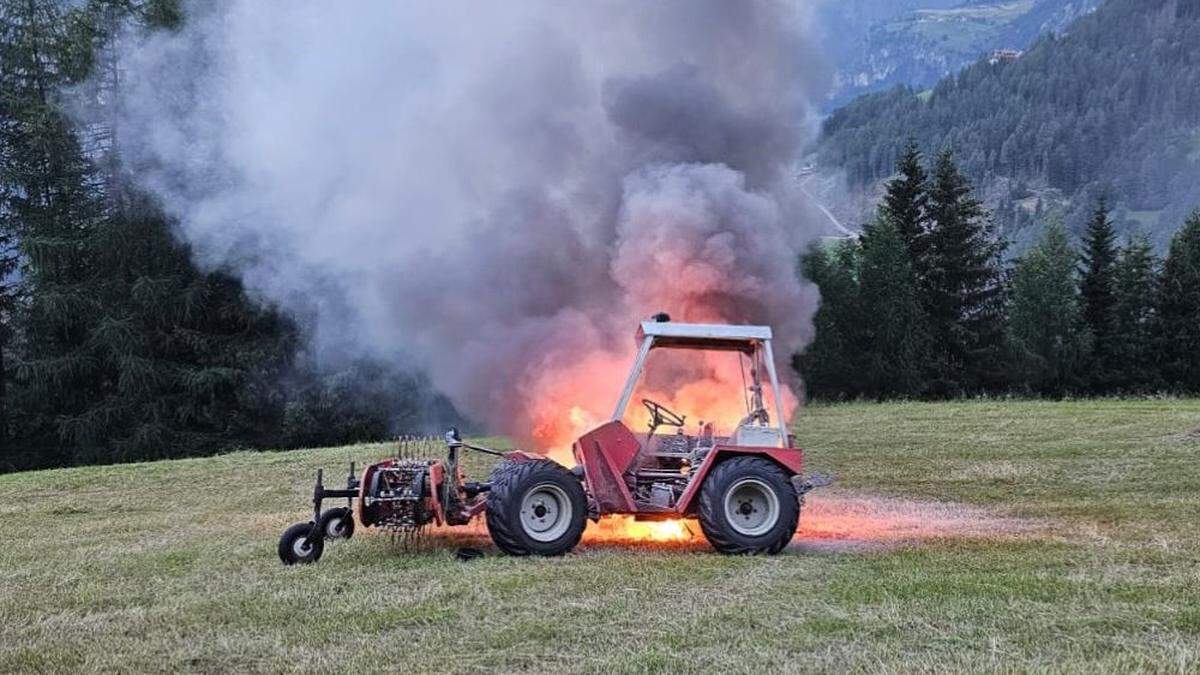 Die Feuerwehr konnte den Brand löschen