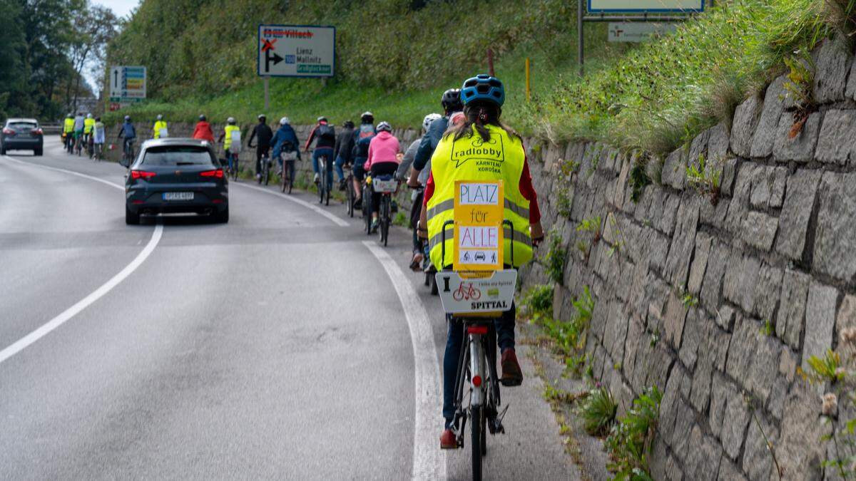 Die Radlobby will mit einer „Protestfahrt“ auf ihre Anliegen aufmerksam machen