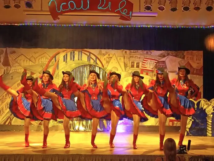 Die „Wilde Lurnis“-Garde bei den Proben