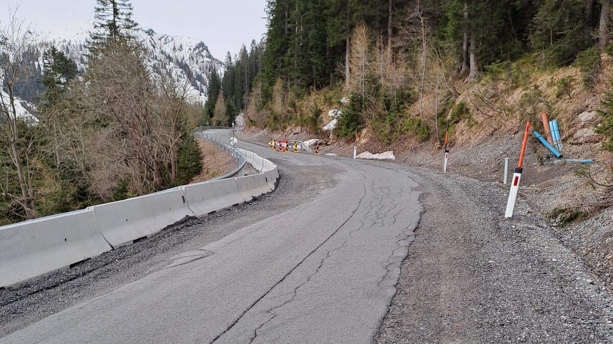 Die Schlanitzeralm Straße wird ab 23. September saniert