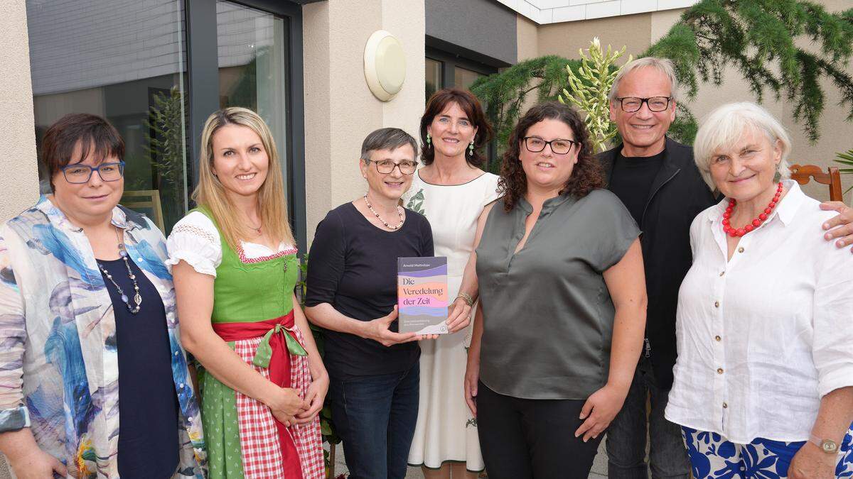 Claudia Stöflin, Marion Wernle, Barbara Kreiner, Brigitte Stocker, Katharina Lugger, Arnold Mettnitzer und Eva Altenmarkter-Fritzer