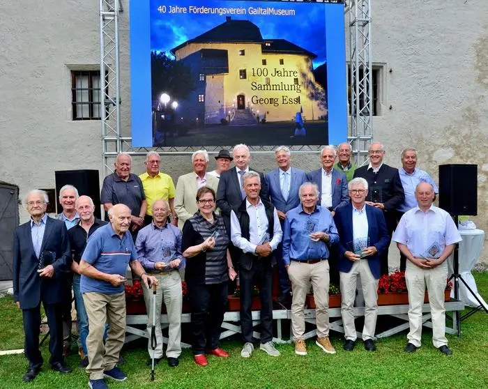 Eine Reihe verdienter Museums-Mitarbeiter wurde geehrt