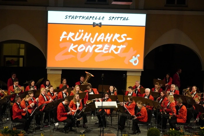 Im „Spittl“ fand das Frühjahrskonzert der Stadtkapelle Spittal statt