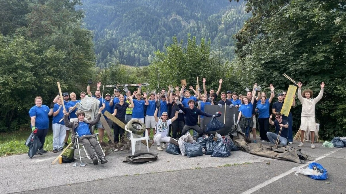 Bei einem Team-Event konnten sich die neuen Mitarbeiter von Lindner-Recyclingtech mit ihren Kollegen vernetzen