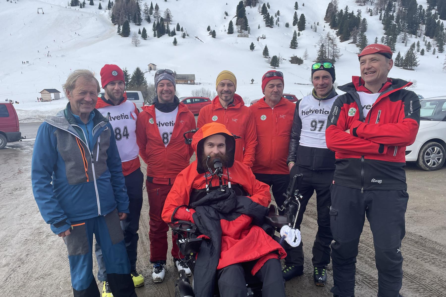 Mit Fotos : Nach tragischem Kletterunfall geht es für Gilbert Kohlhuber (31) wieder bergauf