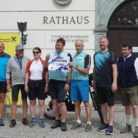 Arnold Prax, Claus Faller, Sylvia Petschar, Peter Unterzaucher, Walter Stiegler, Markus Schiffer und Gottfried Kogler