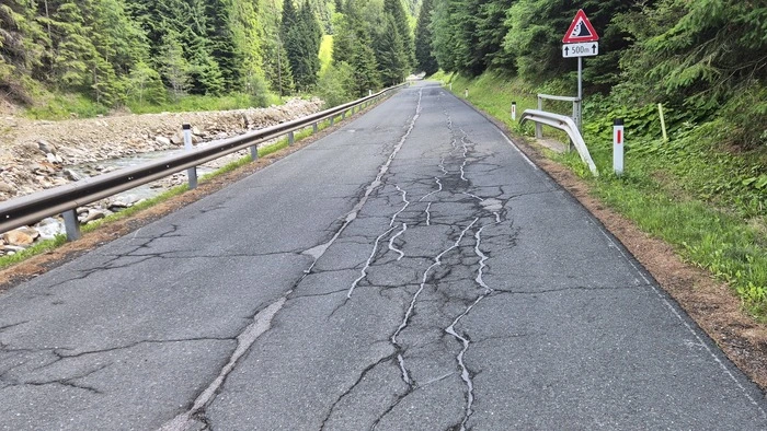 Ein Straßenabschnitt