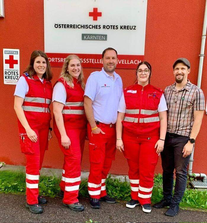 Verena Loipold, Stefanie Striednig, Mirko Pristavec, Magdalena Wech und Dominik Pacher