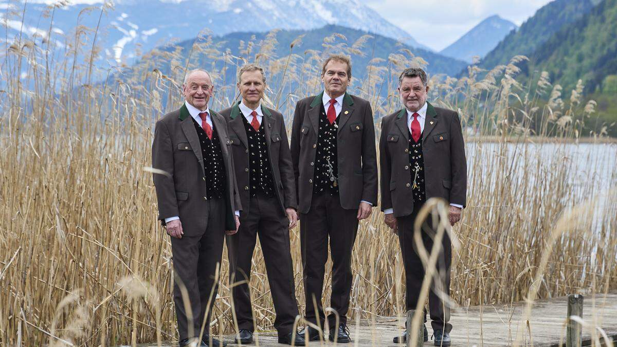 Das Quartett Almrose lädt zum Jubiläumskonzert