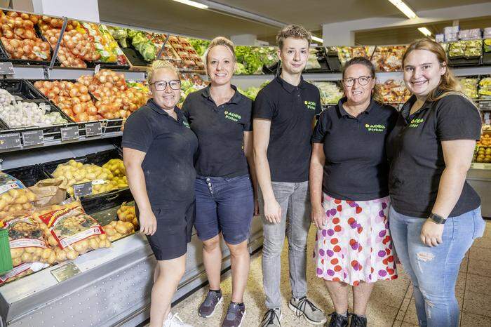 Karin Pirker-Brunner und ihr Team stellen die Nahversorgung in Berg im Drautal sicher