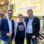 Sebastian Schuschnig, Anita Fauland und Dietmar Krenn