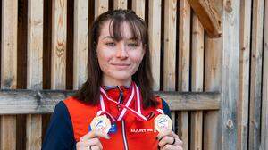 Nele Kurz ist Österreichische Meisterin im Skibergsteigen
