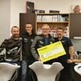 Christoph Mosch, Obmann Stv. Michael Gietl, Obmann Charly Kashofer und Kurt Mosch (von links)