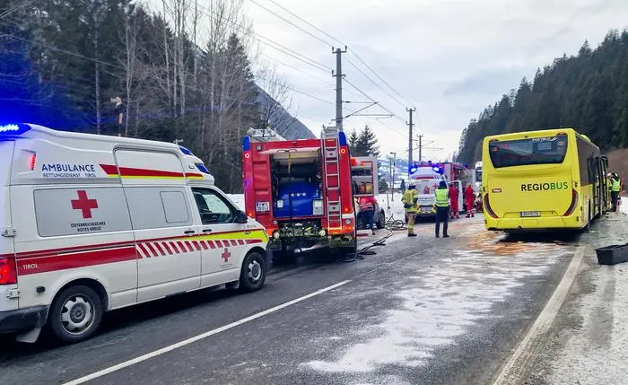 Feuerwehr und Rotes Kreuz waren sofort zur Stelle