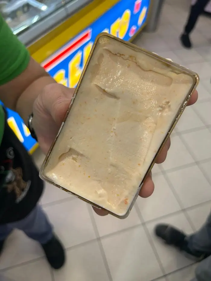 Das Hunde-Eis unterscheidet sich optisch kaum von normalen Speise-Eis