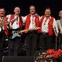 Sepp Ladinig (links), Huby Mayer, Lucky Ladstätter, Peter Pichler und Wolfgang Kaufmann bei ihrer Abschiedstournee 2016 in Innsbruck