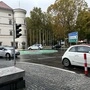 Der Minikreisverkehr am Burgplatz in Spittal soll zur Verkehrsentlastung beitragen