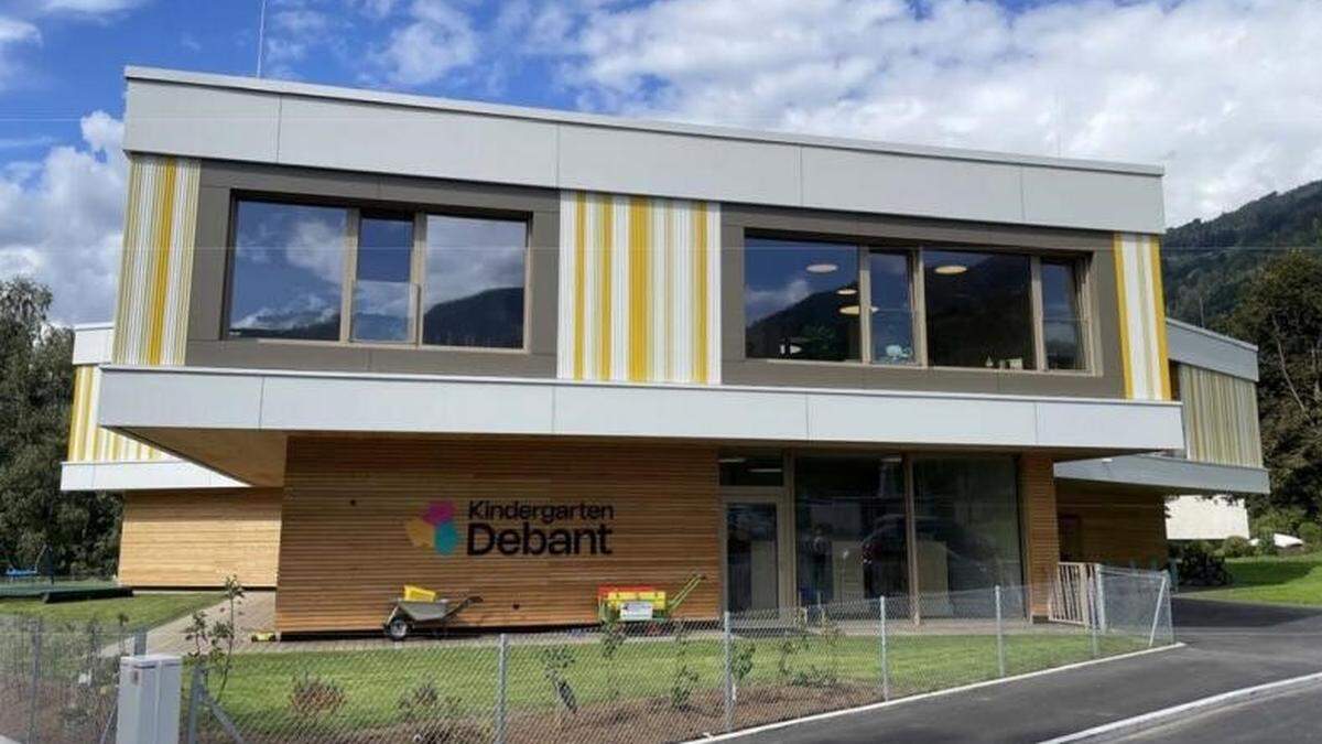 Das neue Bildungszentrum in Nußdorf-Debant beherbergt auch den Kindergarten