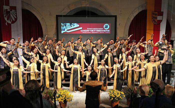 Der Voca Erudita Student Choir aus Indonesien siegte beim Kunstliedbewerb