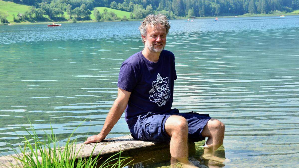 Als Veranstaltungsorte wählt Christian Knaller Plätze rund um den Weißensee