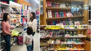 Die regionalen Schulbedarf-Händler locken mit zahlreichen Angeboten