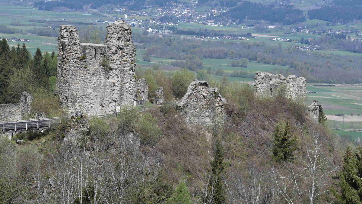 Ortenburg zählte du den größten Burgen Kärntens